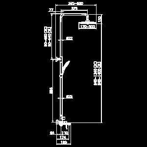 Душевая система Elghansa 2305599-2L (Set-20) хром купить в интернет-магазине сантехники Sanbest