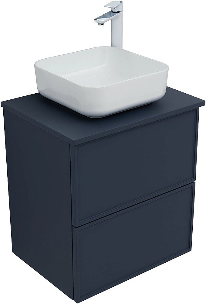 Тумба с раковиной Aquanet Арт 60 маренго для ванной в интернет-магазине Sanbest