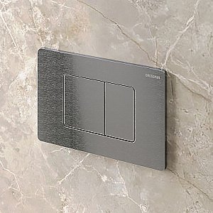 Кнопка для инсталляции Grossman Classic 700.K31.04.42M.42M графит сатиновый купить в интернет-магазине сантехники Sanbest