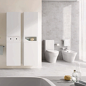 Унитаз напольный TOTO MH TOILET CW161Y#XW  безободковый, с бачком, слив торнадо, с крышкой микролифт, белый купить в интернет-магазине Sanbest