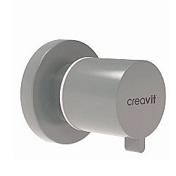 Встраиваемый вентиль Creavit AC50L.CGR холодный серый матовый купить в интернет-магазине сантехники Sanbest