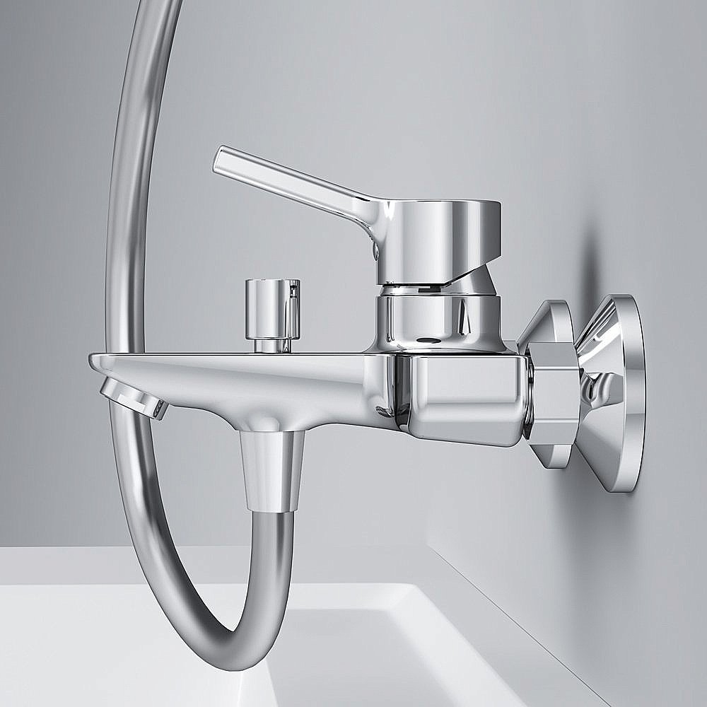 Смеситель для ванны AM.PM X-Joy F85B10000 купить в интернет-магазине сантехники Sanbest