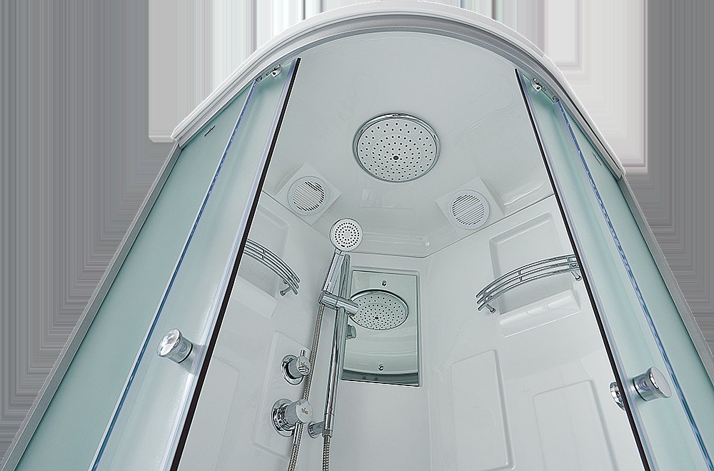 Душевая кабина Timo Standart T-5509 90x90 стекло матовое/профиль хром купить в интернет-магазине Sanbest