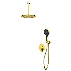 Душевая система WhiteCross Y YSET12TOPGL золото купить в интернет-магазине сантехники Sanbest