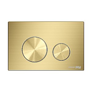 Инсталляция для унитаза WasserKraft Salm 27TLT.010.ME.WH.MG02 белая панель/кнопка матовое золото купить в интернет-магазине сантехники Sanbest