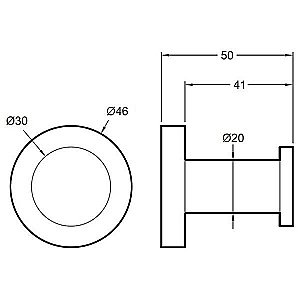 Крючок Jacob Delafon CLASSIQUE E77826-CP купить в интернет-магазине сантехники Sanbest