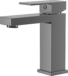 Смеситель для раковины D&K Bayern.Liszt DA1512106 серый графит купить в интернет-магазине сантехники Sanbest