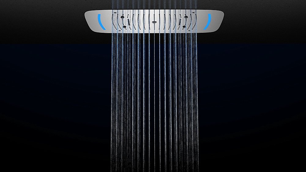 Душевая система Timo Saona SX-2319/03SM черная матовая купить в интернет-магазине сантехники Sanbest