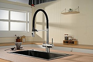 Смеситель для кухни Vincea VKF-120CH хром купить в интернет-магазине сантехники Sanbest