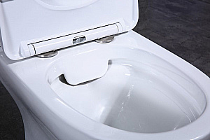 Унитаз-компакт напольный BelBagno Steam BB130CPR/SC+BB130T белый, безободковый, с крышкой микролифт, с бачком купить в интернет-магазине Sanbest