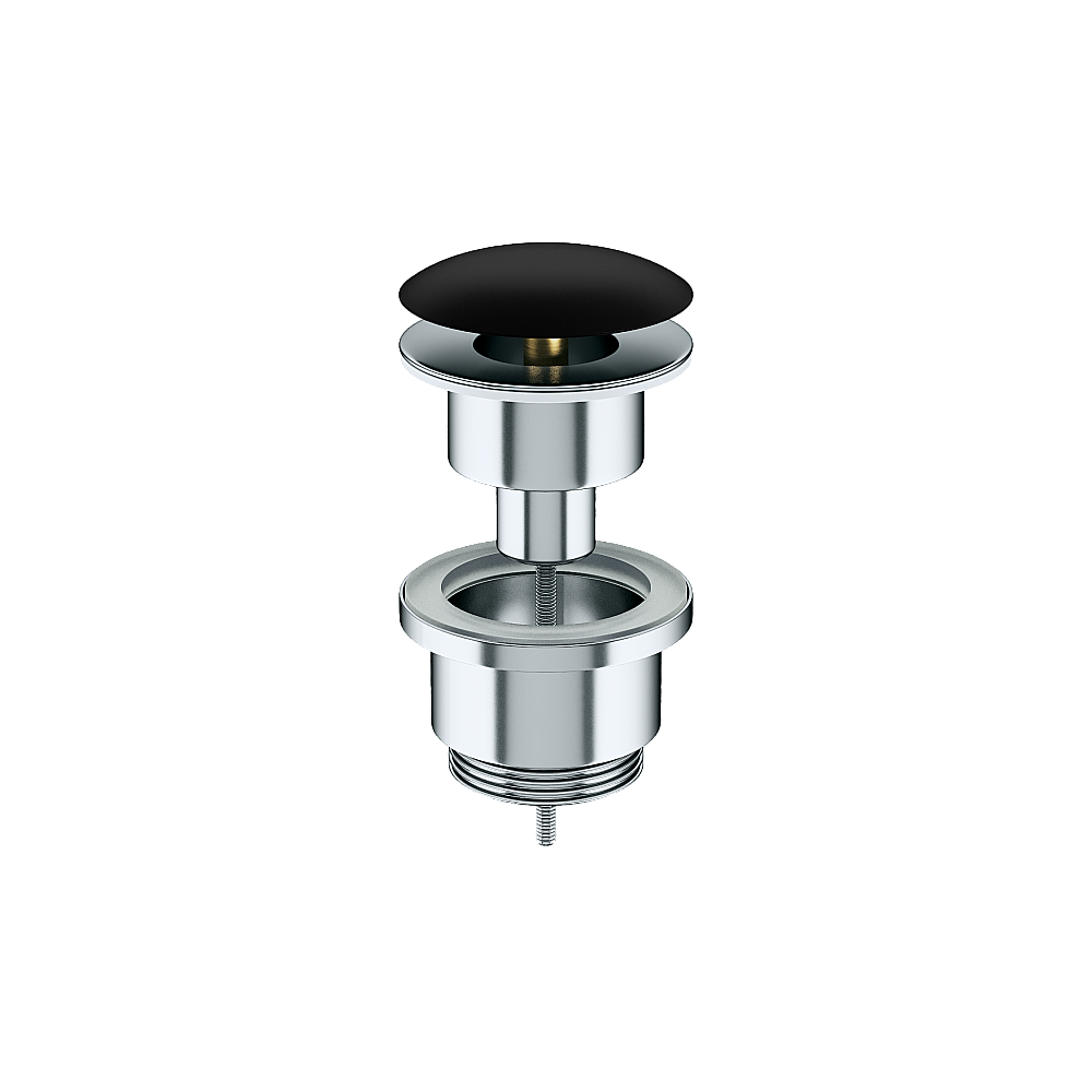 Донный клапан Ceramica Nova 70003MBnc черный матовый купить в интернет-магазине сантехники Sanbest