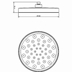Душевая система Vincea Inspire VSFW-3I21T2MB черная матовая купить в интернет-магазине сантехники Sanbest