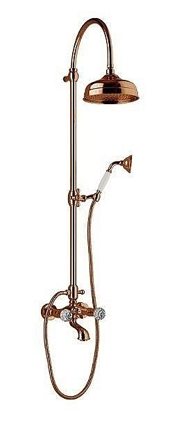 Душевая система Webert Karenina KA721208065 бронза купить в интернет-магазине сантехники Sanbest
