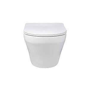 Унитаз подвесной Vincea EDGE-M VT1-37 безободковый, с крышкой микролифт, белый купить в интернет-магазине Sanbest