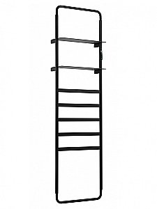 Полотенцесушитель электрический WONZON & WOGHAND DÜSSELDORF, Черный матовый (WW-A205-MB) купить в интернет-магазине сантехники Sanbest