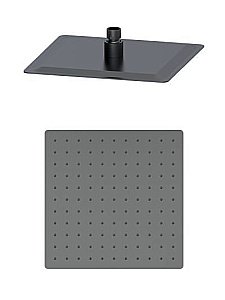 Верхний душ WONZON & WOGHAND, Темный графит (WW-88DP02-BGM) купить в интернет-магазине сантехники Sanbest