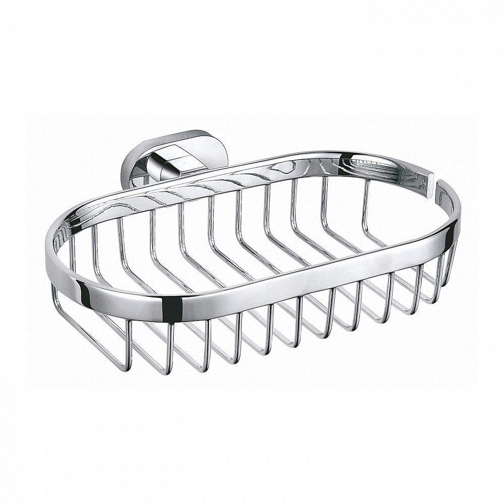 Мыльница с держателем WONZON & WOGHAND FIRST, Хром (WW-8424) купить в интернет-магазине сантехники Sanbest