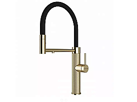 Смеситель для кухни Paulmark Ganymede Diamond Gd613199-LG светлое золото купить в интернет-магазине сантехники Sanbest