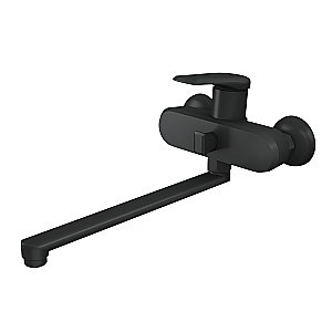 Смеситель для ванны Rush Nevis NE1735-51Black черный матовый купить в интернет-магазине сантехники Sanbest