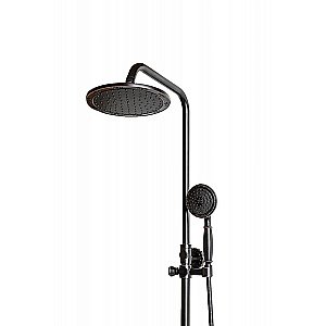 Душевая система Milacio Villena MC.103.BBR черная бронза купить в интернет-магазине сантехники Sanbest