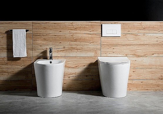 Биде Aquatek Вега AQ1058-00 белое купить в интернет-магазине Sanbest