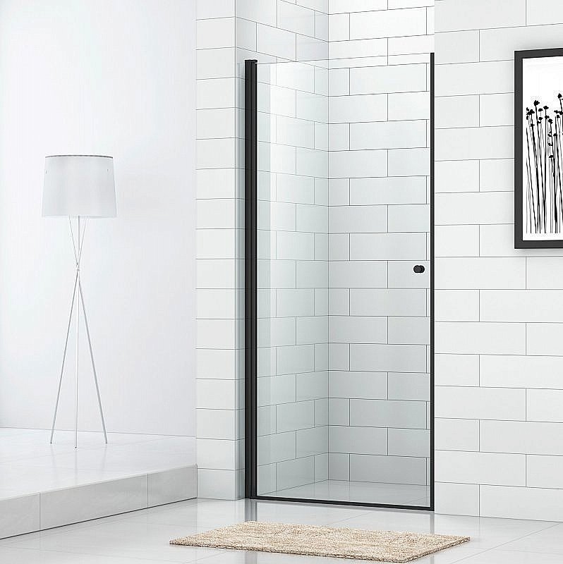 Душевая дверь Cezares ECO-O-B-1 прозрачный 80x190 купить в интернет-магазине Sanbest