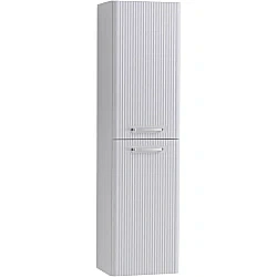 Шкаф-пенал подвесной BelBagno DUE-1500-2A-SC-BL-P 150 Bianco Lucido для ванной в интернет-магазине сантехники Sanbest