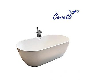Ванна акриловая CeruttiSpa SKYE 10513 170x75 белая купить в интернет-магазине Sanbest
