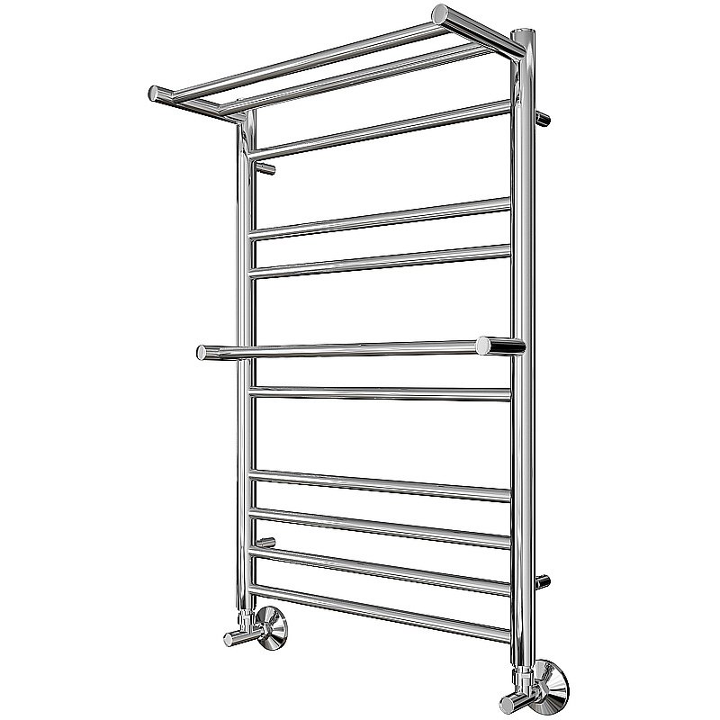 Полотенцесушитель Aquatek Альфа П10 50х80 AQ RRP1080CH хром купить в интернет-магазине сантехники Sanbest