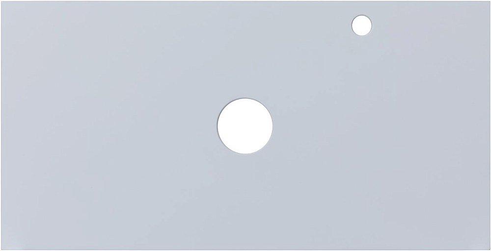 Столешница для раковины Aquanet Арт 90 белый матовый для ванной в интернет-магазине сантехники Sanbest