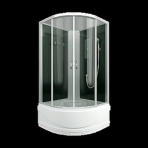Душевая кабина Alex Baitler 90х90 ER3509TPE-C4-RUS стекло тонированное/профиль хром купить в интернет-магазине Sanbest