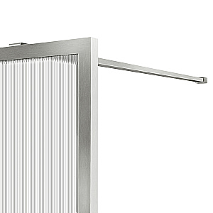 Душевое ограждение Vincea Walk-In 90 VSW-1HP900FLBN стекло рифленое/профиль никель брашированный купить в интернет-магазине Sanbest