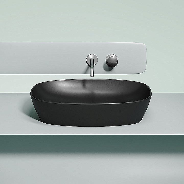 Раковина Ceramica Nova Element 60 CN6049MB черная матовая купить в интернет-магазине Sanbest