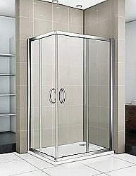 Душевой уголок Good Door INFINITY CR-120-90-C-CH стекло прозрачное/профиль хром купить в интернет-магазине Sanbest