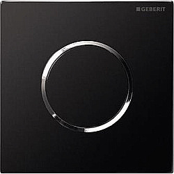 Кнопка для инсталляции Geberit HyTouch 116.015.KM.1 черный/хром купить в интернет-магазине сантехники Sanbest