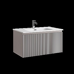 Тумба с раковиной Sancos Snob R 1.0 SNR1.080SM/CN7005 Doha Soft для ванной в интернет-магазине Sanbest
