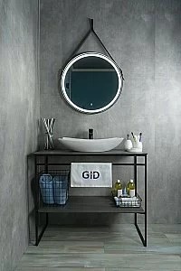 Раковина накладная Gid Creativo 56 N9176 51129 белая купить в интернет-магазине сантехники Sanbest