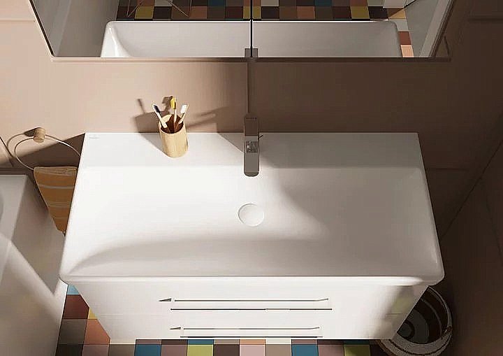 Раковина Villeroy&Boch Avento 4156A501 альпийский белый купить в интернет-магазине Sanbest