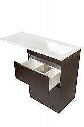 Тумба под раковину напольная Style Line Даллас 120 венге купить в интернет-магазине сантехники Sanbest