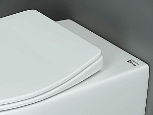 Унитаз подвесной Ceramica Nova PEARL CN8001 безободковый, с крышкой микролифт купить в интернет-магазине Sanbest