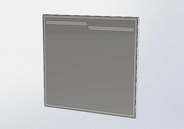 Зеркало Aquanet Модена 100 в ванную от интернет-магазине сантехники Sanbest