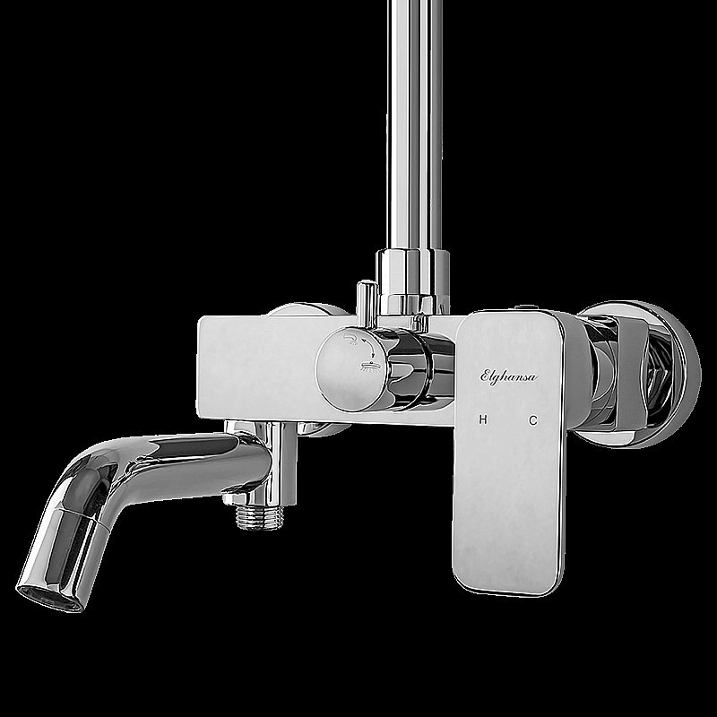 Душевая система Elghansa 2330235-2L хром купить в интернет-магазине сантехники Sanbest