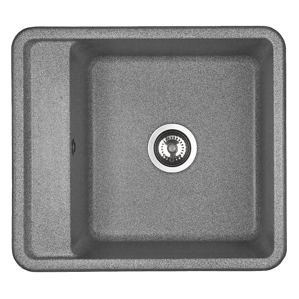 Мойка кухонная Акватон Беллис 57 серая купить в интернет-магазине сантехники Sanbest