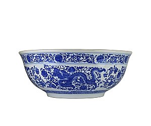 Раковина накладная Bronze de Luxe Dragons 41 6050 с декором купить в интернет-магазине Sanbest