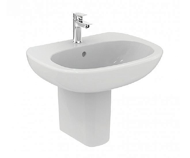 Раковина на полупьедестале Ideal Standard Tesi 65 T351301 белая купить в интернет-магазине Sanbest