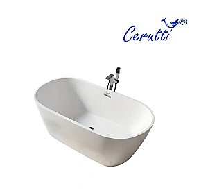 Ванна акриловая CeruttiSpa RESIA 10519 170x75 белая купить в интернет-магазине Sanbest