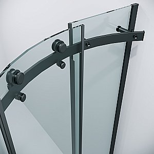 Душевой уголок Grossman Classic 301.K33.04.9090.21.00 100x100 стекло прозрачное/профиль черный матовый купить в интернет-магазине Sanbest