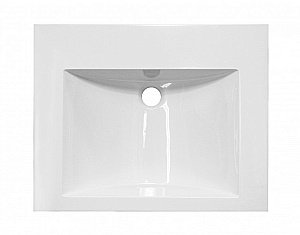 Тумба с раковиной Эстет Monaco Wood 60 подвесная 1 ящик/любой цвет тумбы и раковины под заказ для ванной в интернет-магазине Sanbest