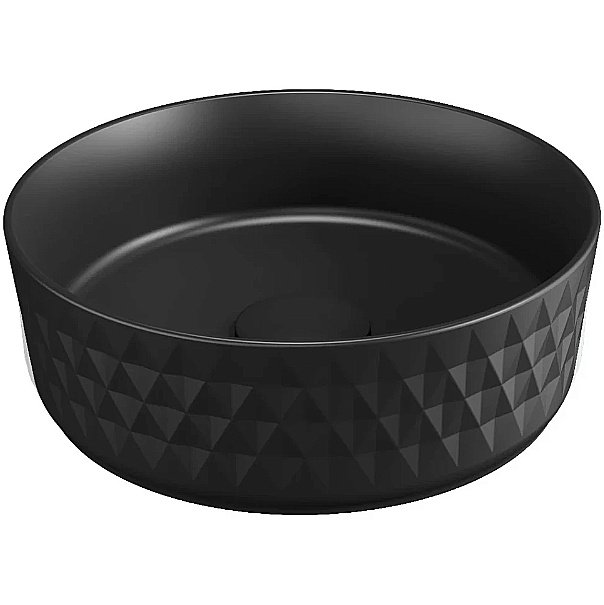 Раковина ISVEA Davanti 36 10NF67036SV-2N черный матовый купить в интернет-магазине Sanbest