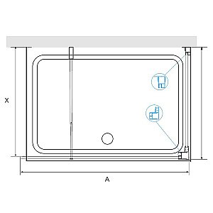 Душевая система RGW Shower Panels SP-6143-01 50140801-01 хром купить в интернет-магазине сантехники Sanbest